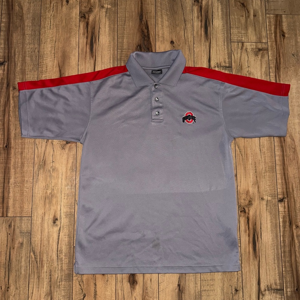 Gray Polo Ohio state Shirt 86